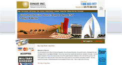 Desktop Screenshot of dinarinc.com